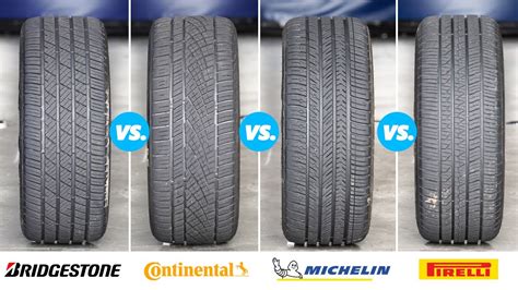 compare bridgestone vs michelin tires
